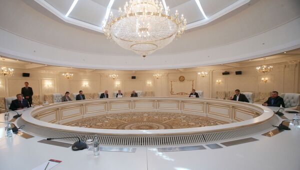 Встреча Трехсторонней контактной группы по урегулированию конфликта в Украине в Минске