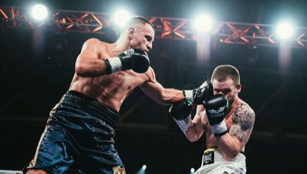 Украинский боксер Максим Бурсак