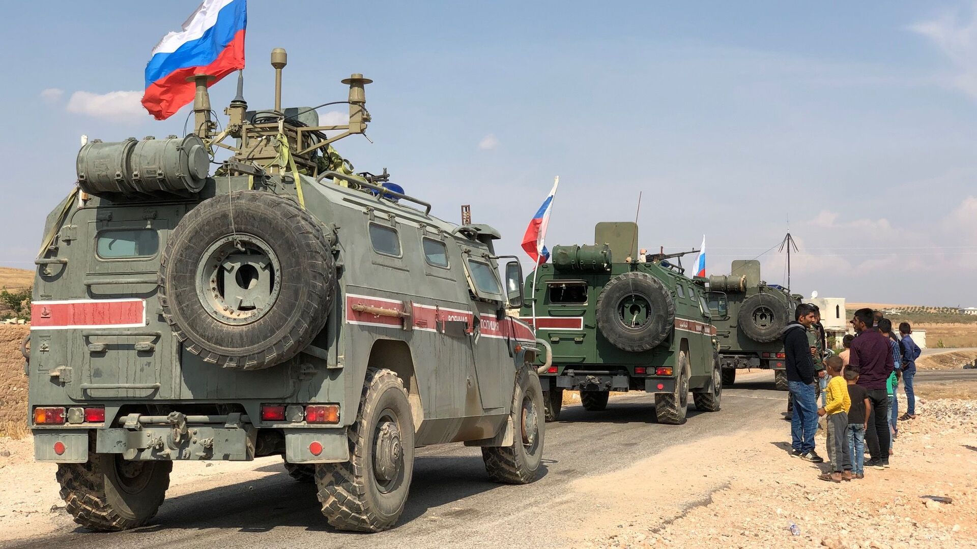 Военная полиция РФ на северо-востоке провинции Алеппо в Сирии - РИА Новости, 1920, 30.09.2020