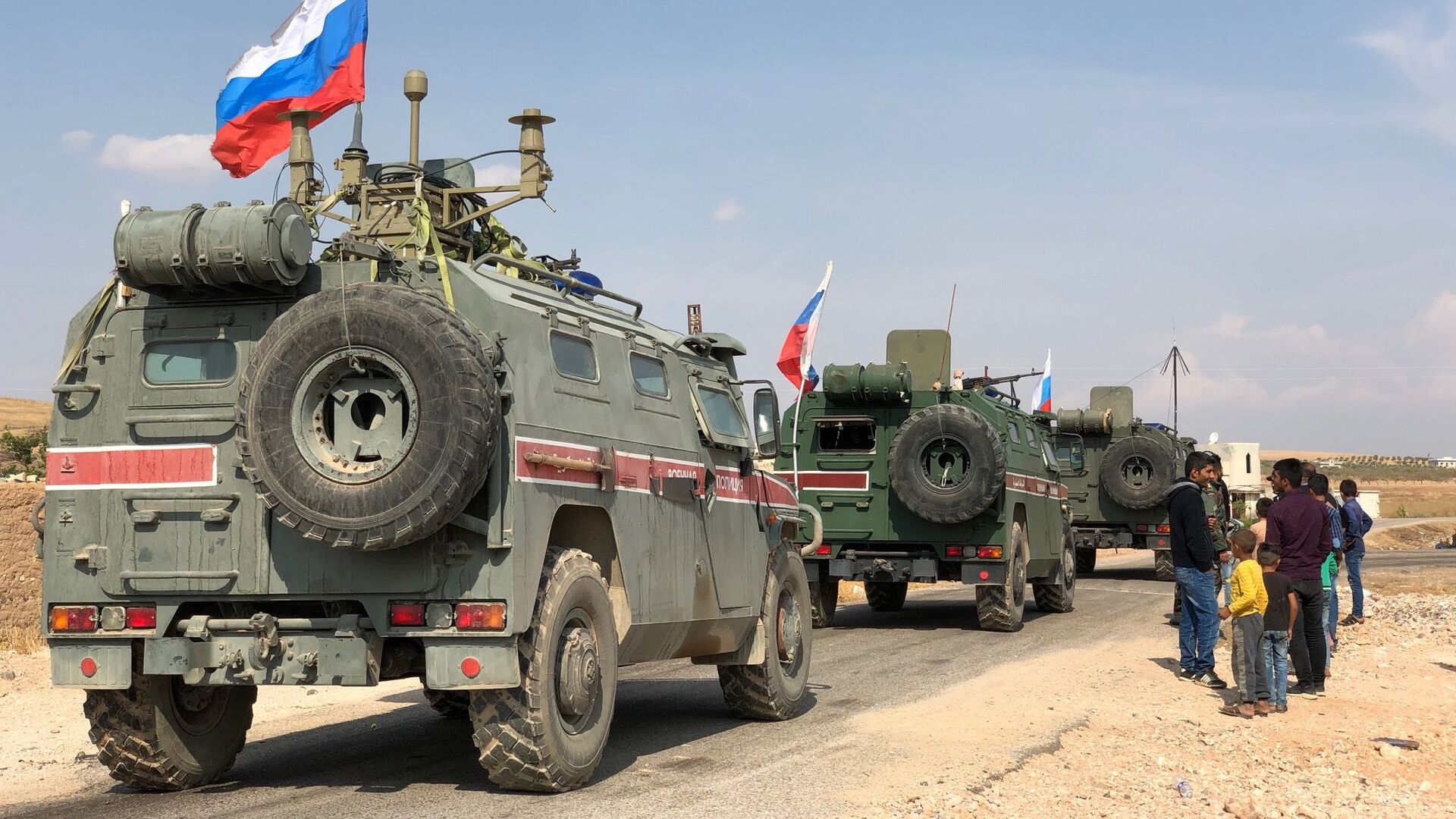 Военная полиция РФ на северо-востоке провинции Алеппо в Сирии - РИА Новости, 1920, 30.09.2020