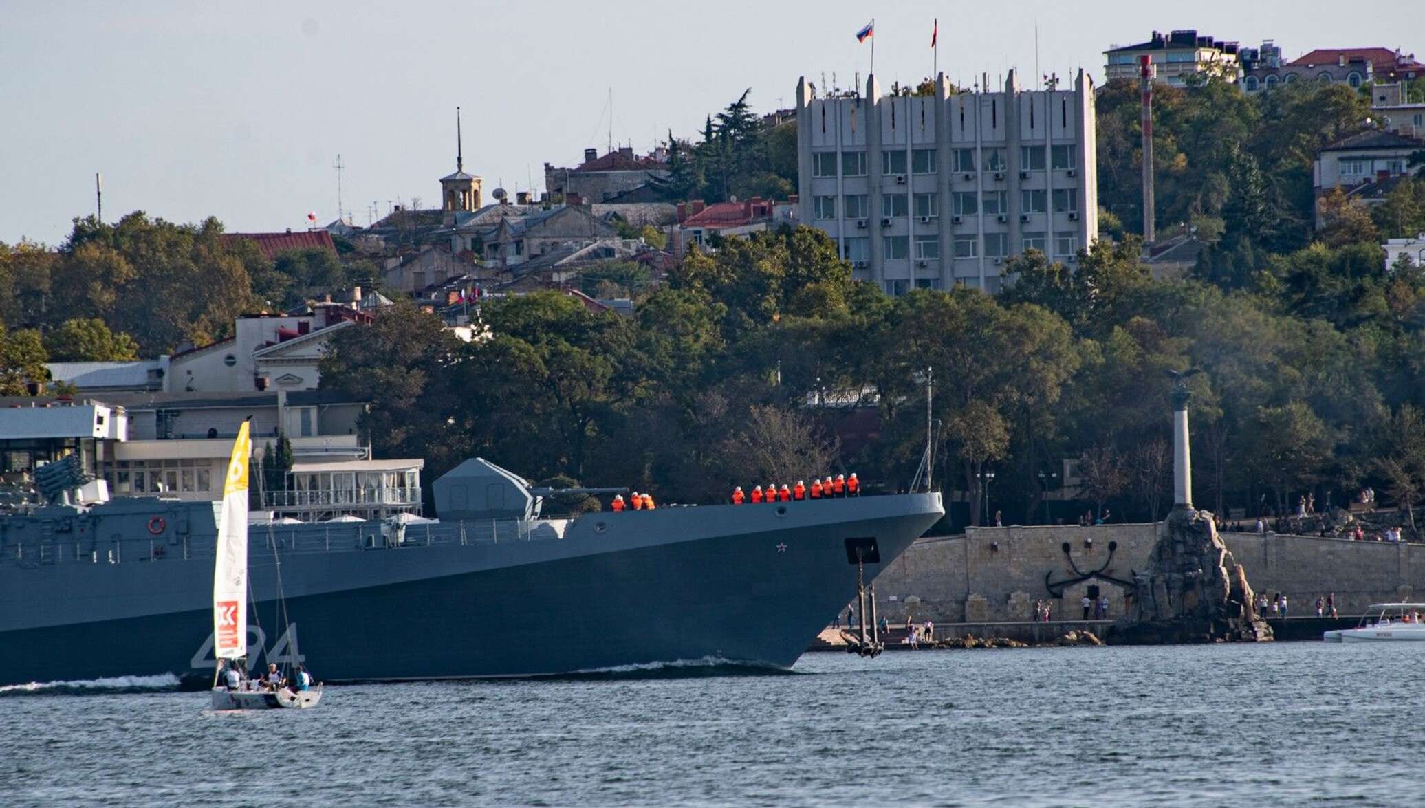 Черноморский флот в Севастополе 2023.