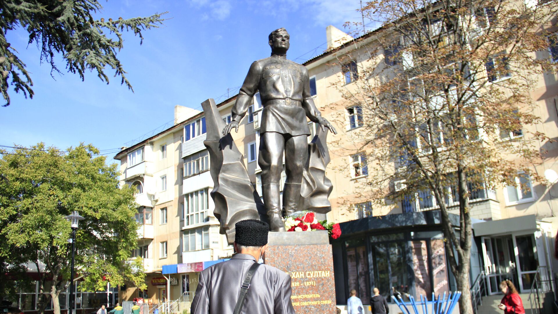 Новый памятник Амет-Хану Султану в Симферополе - РИА Новости, 1920, 25.10.2020