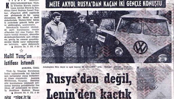 Советские студенты, угнавшие самолет, ненадолго стали героями в прессе. Одна из газет в начале 1971 года напечатала несколько больших статей о них