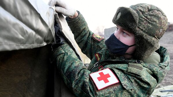 Военный полевой госпиталь в Республике Хакасия