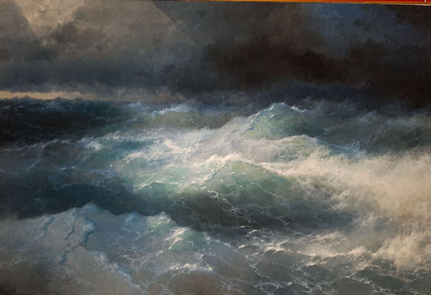 Картина Айвазовского черное море фото