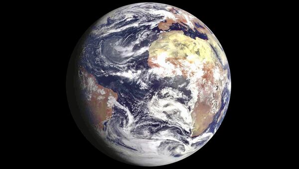 Снимок Земли космического аппарата Электро-Л с рекордным разрешением в 121 мегапиксель