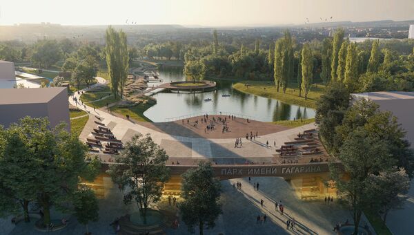Проект реконструкции парка им. Гагарина
