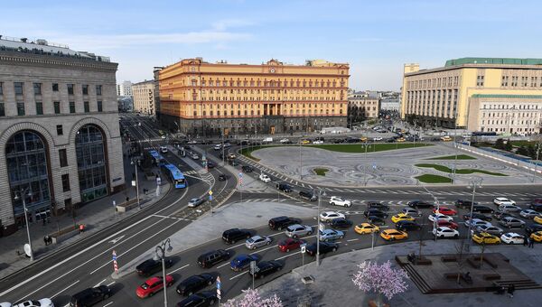 Лубянская площадь в Москве