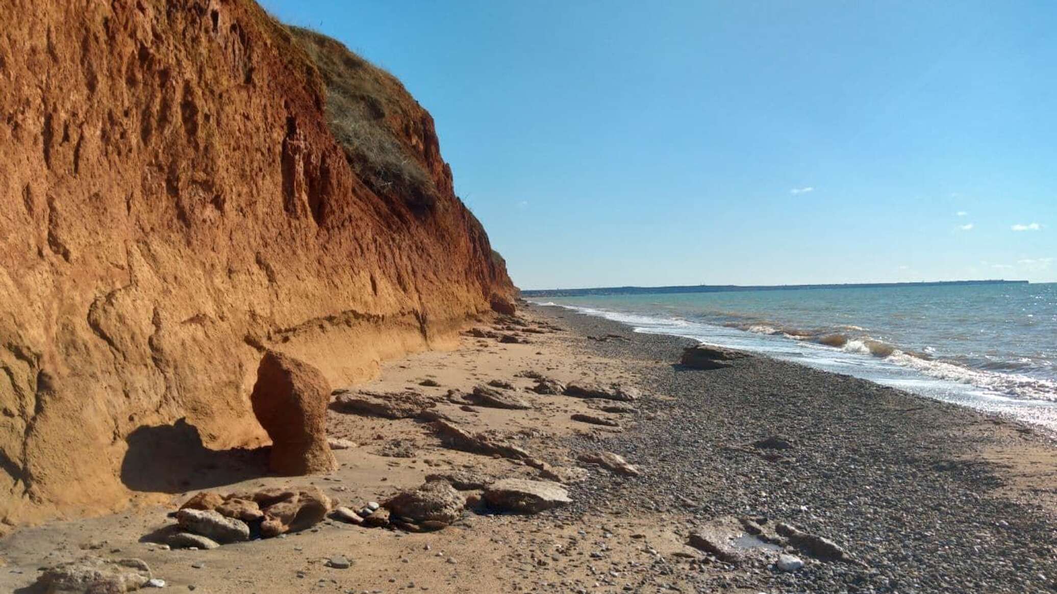 Песчанное Крым дикий пляж