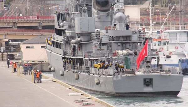 В Одессу зашли четыре корабля НАТО В Одессу зашли четыре корабля НАТО