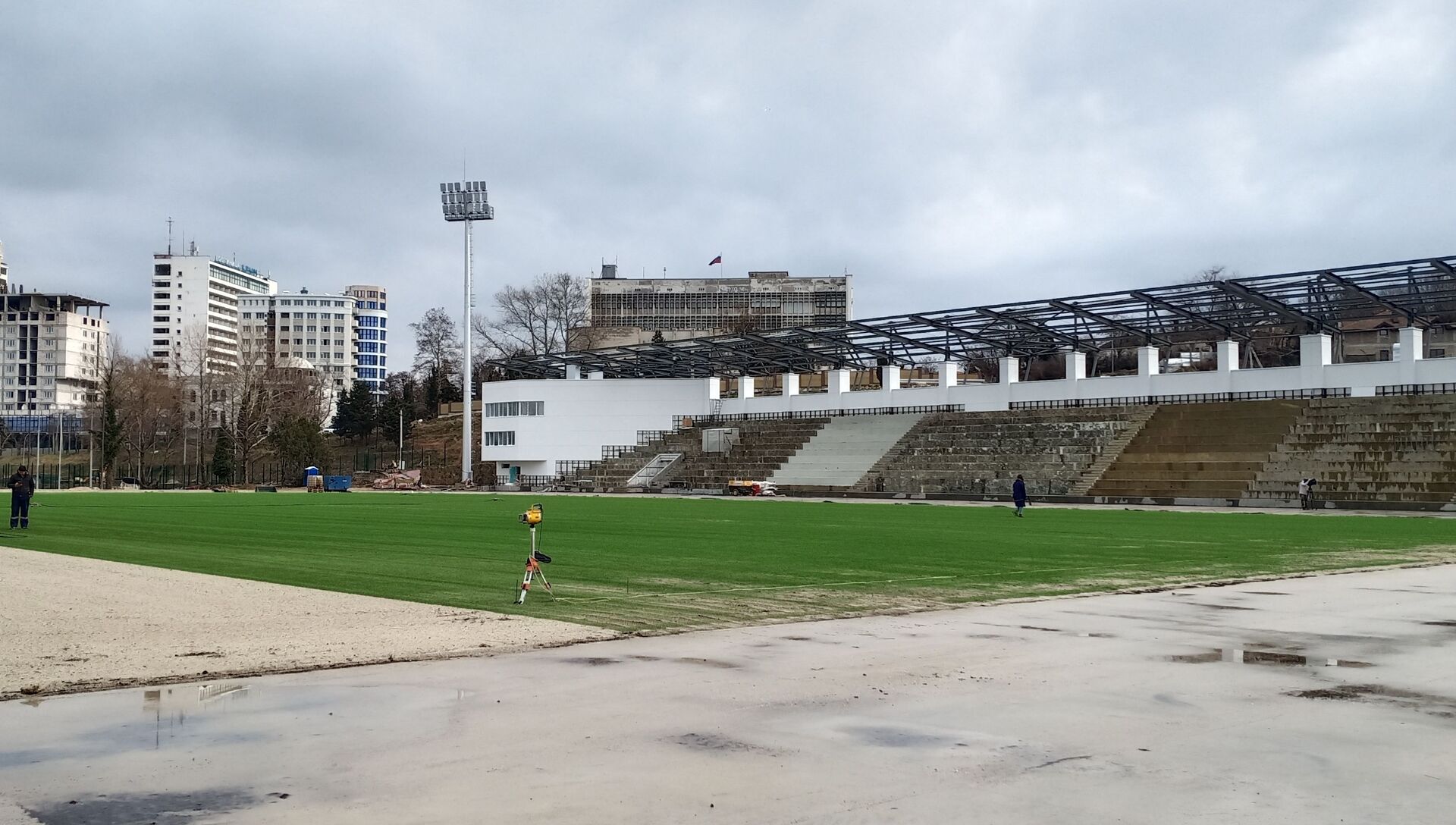 В Севастополе готовятся открыть новый универсальный стадион - РИА Новости, 1920, 17.03.2021