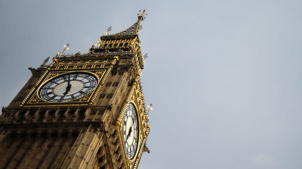 Часовая башня Биг Бен Вестминстерского дворца в Лондоне