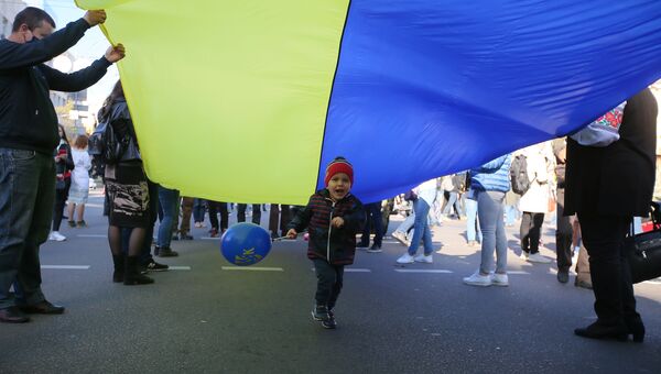 Марши националистов на Украине
