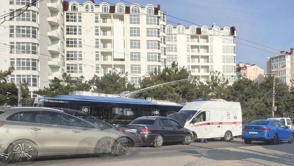 ДТП со скорой в Севастополе