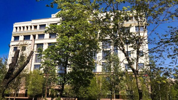 Здание Администрации главы ДНР на бульваре Пушкина (Донецк)