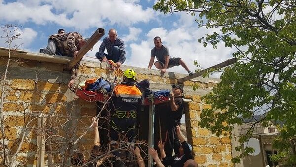 В Крыму мужчину придавило провалившейся  крышей
