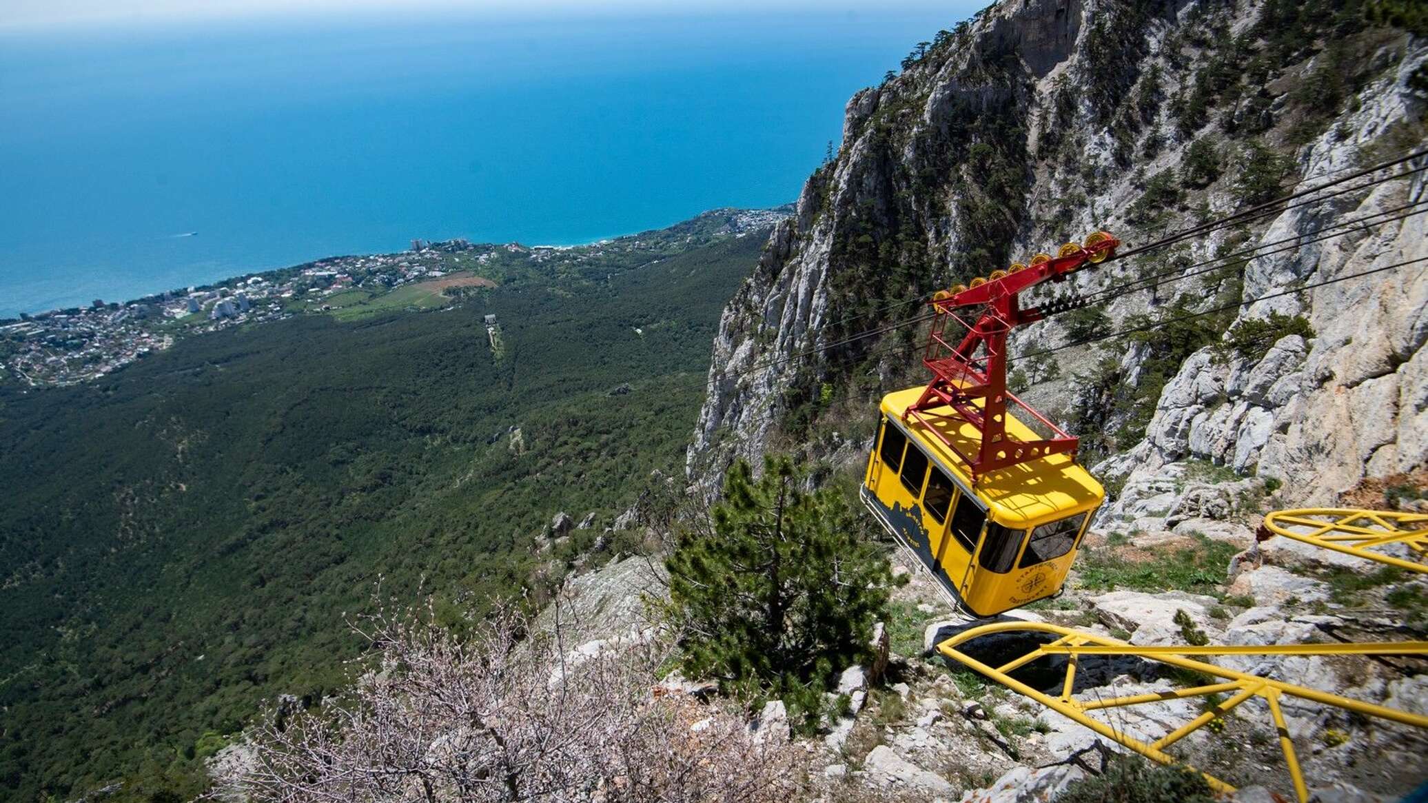 Ай Петри с вертолёта