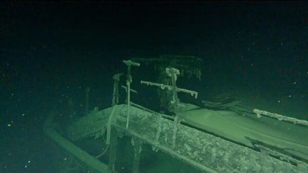 Орудие на теплоходе Армения