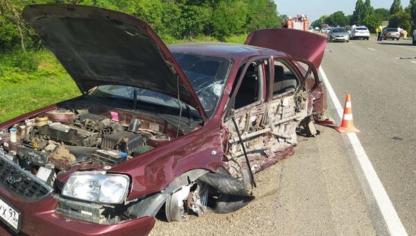В Краснодарском крае в ДТП с тремя авто погибли пять человек