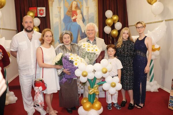 50-летие со дня свадьбы Юрия Куклачева