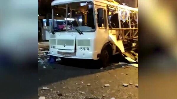 Взрыв в автобусе в Воронеже Взрыв в автобусе в Воронеже