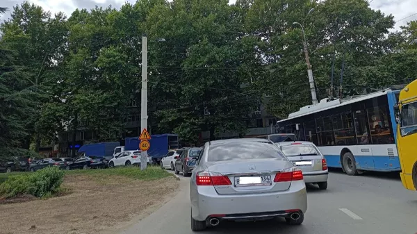 Пробки в Симферополе
