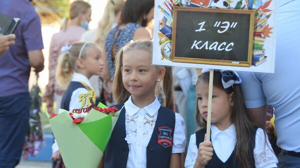 1 сентября 2021 года в симферопольской гимназии № 1 имени И.В. Курчатова