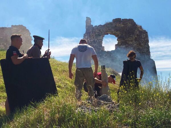 Съемки исторического реалити-шоу в Севастополе