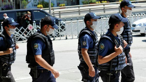 Сотрудники полиции в Турции