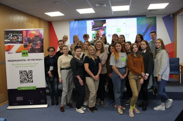 Работа медиашколы RT-Регион