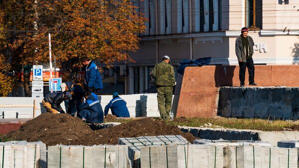 Реконструкция площади Ленина