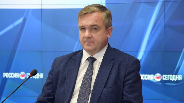 Руководитель УФНС России по Республике Крым Роман Наздрачёв.