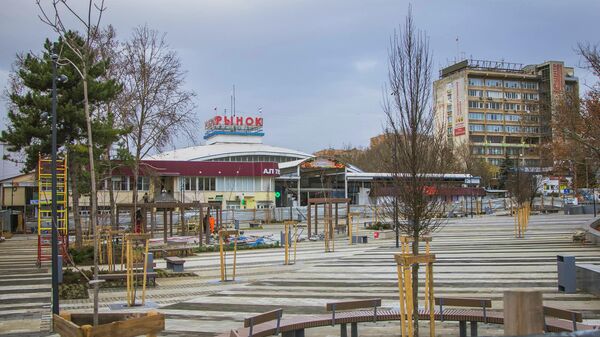 Реконструкция площади Куйбышева в Симферополе