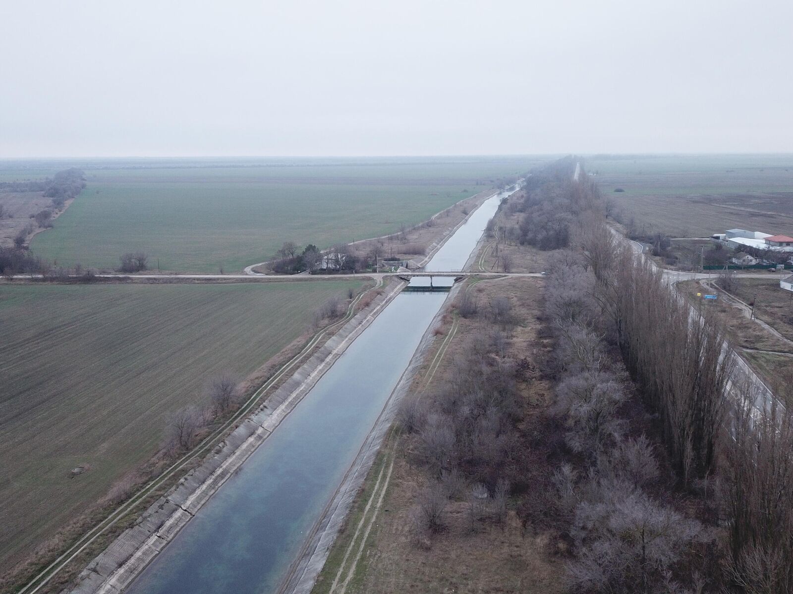 Карта северо крымского канала в крыму