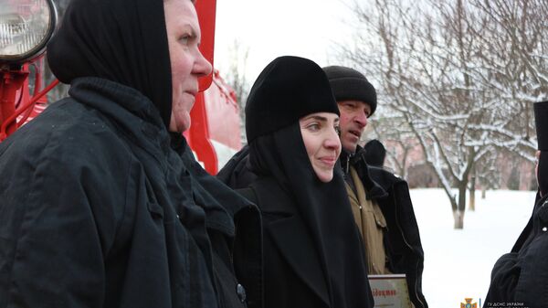 На Украине начала работать первая добровольная пожарная команда, в которой будут нести службу монахини