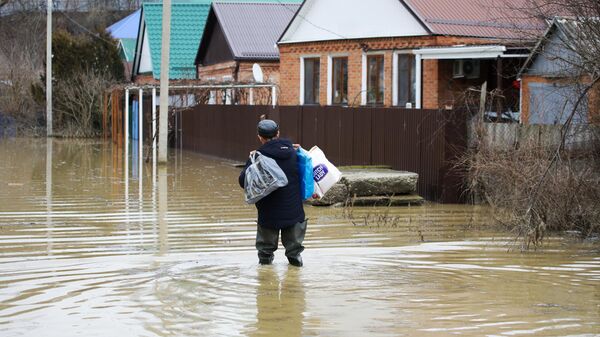 Подтопления в Краснодарском крае. Архивное фото