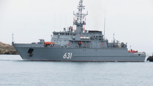 В Севастополь прибыл новейший корабль противоминной обороны Георгий Курбатов. 