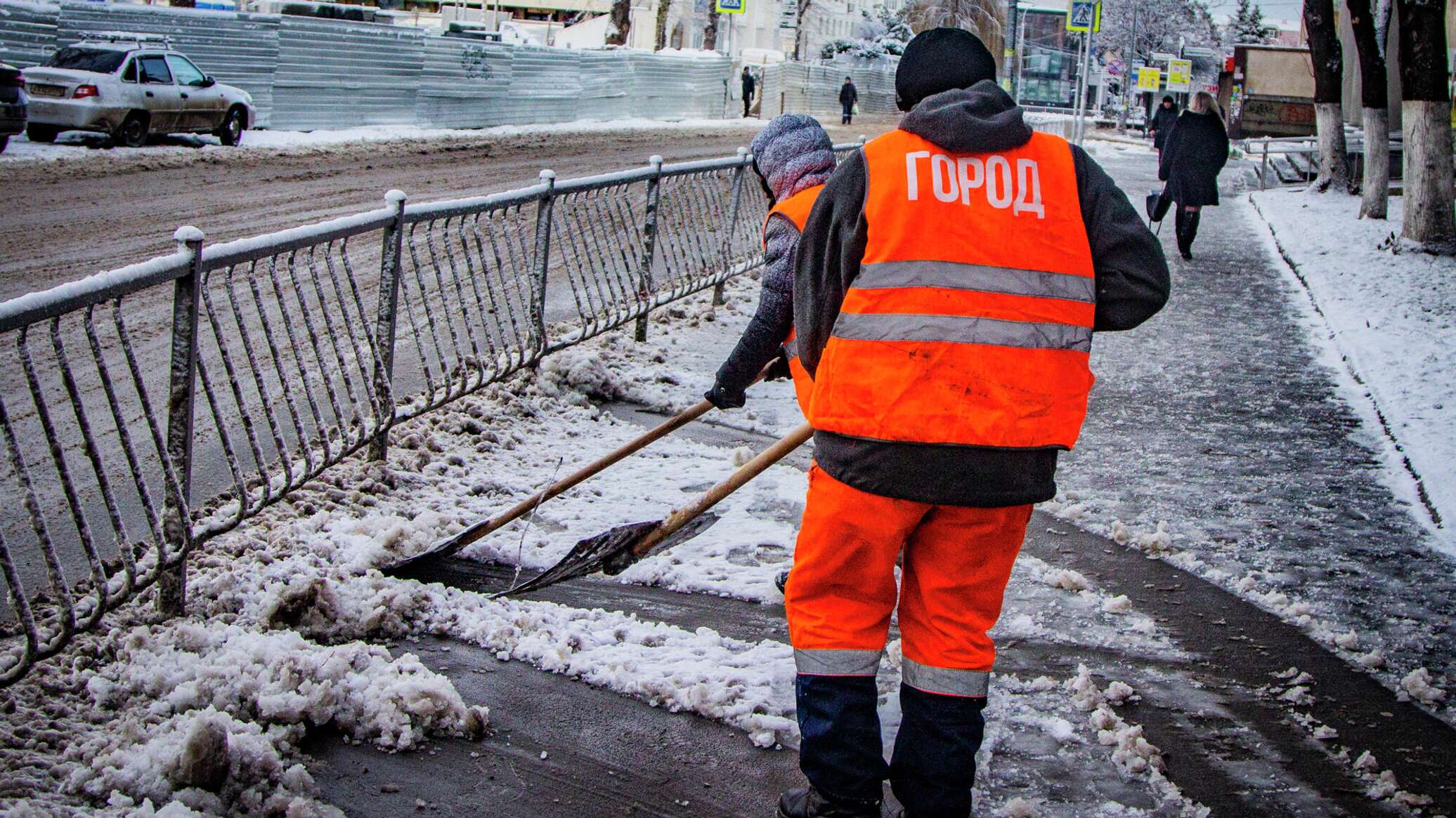 Дворником в городе коломна