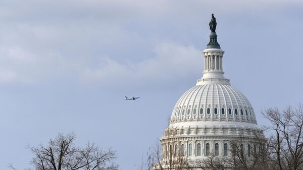 Здание Капитолия в Вашингтоне 
