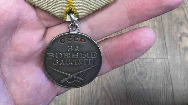 Медаль За боевые заслуги Якова Гололобова