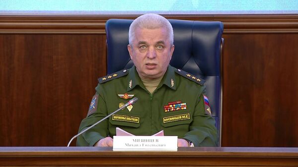 Начальник Национального центра управления обороной РФ генерал-полковник Михаил Мизинцев