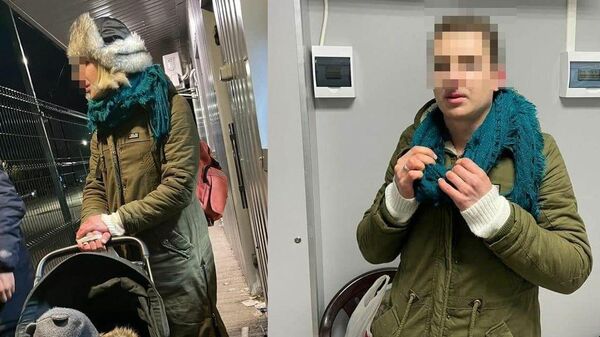 Переодетый женщиной украинец пытался бежать из страны с ребенком 