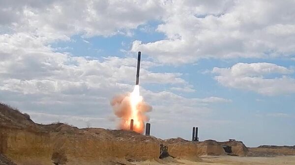 Нанесение ударов РК Бастион и ракетами Калибр по инфраструктуре украинской армии