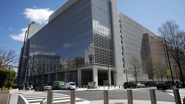Здание Всемирного банка в Вашингтоне.