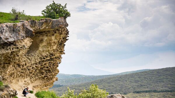 Скалы в Бахчисарайском районе Крыма