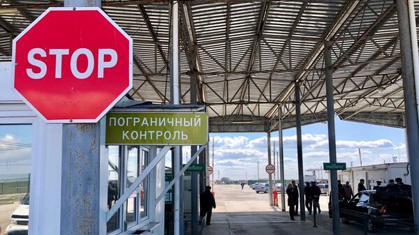Пограничный пункт пропуска в Крыму