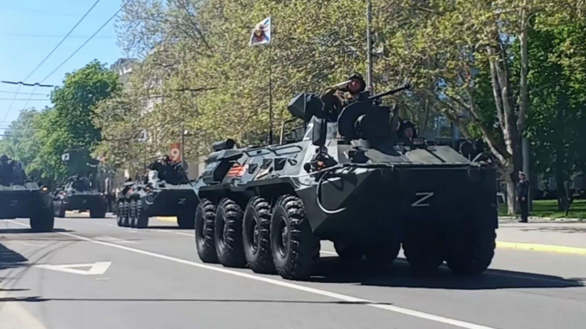 Военный парад в Севастополе. 9 мая 2022 года - РИА Новости, 1920, 09.05.2022