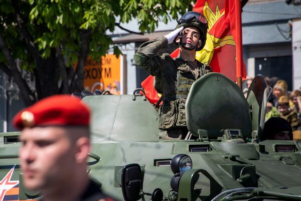Празднование Дня Победы в Симферополе