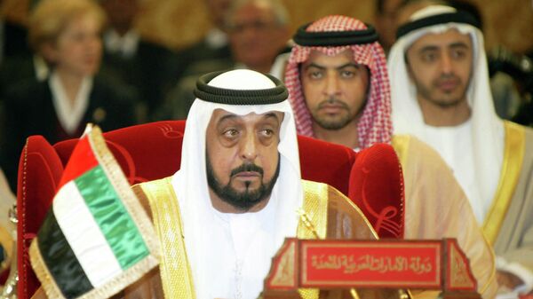 Президент Объединенных Арабских Эмиратов Шейх Халифа бен Заид аль Нахайян