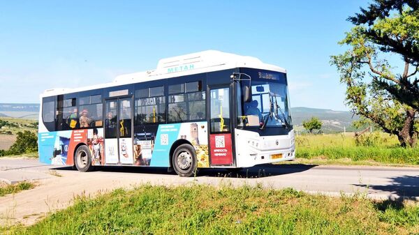 Брендированный автобус в Севастополе